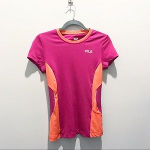 womens Fila shirt-size xs